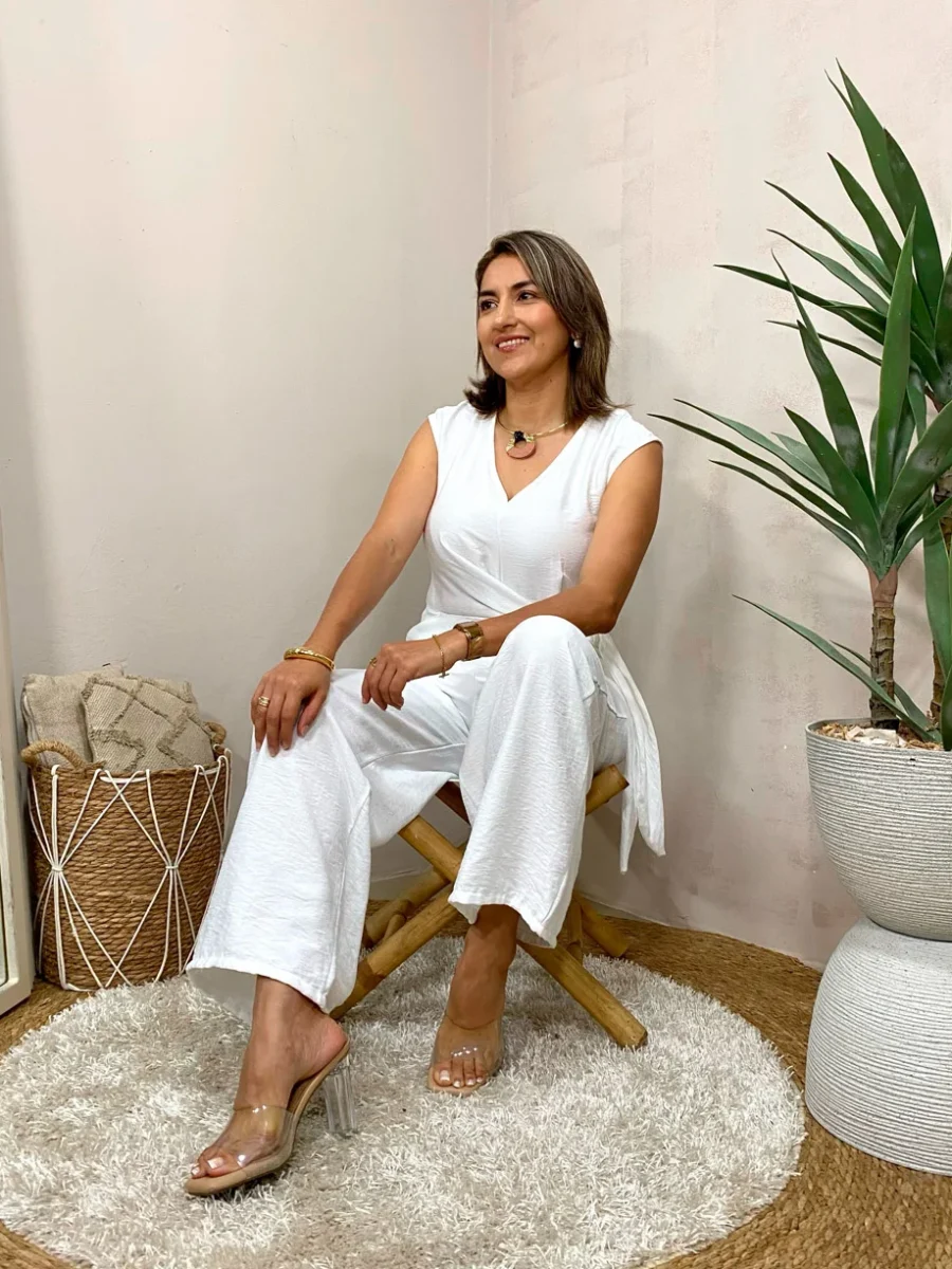 Enterizos de Mujer - Blanco, M/L