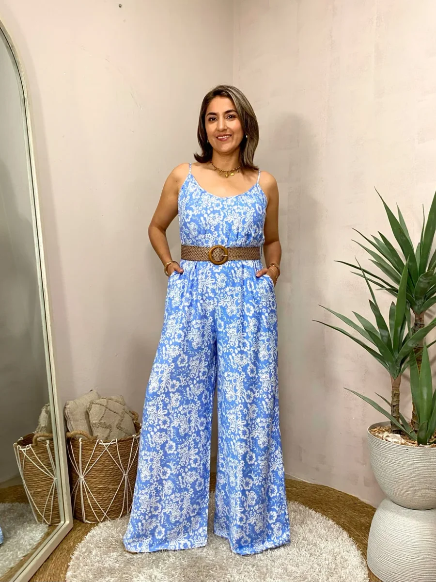 Enterizo Estampado de Tiras