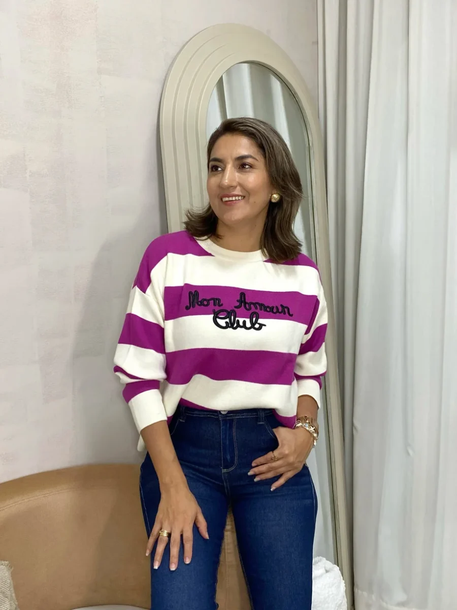 Sweater a rayas